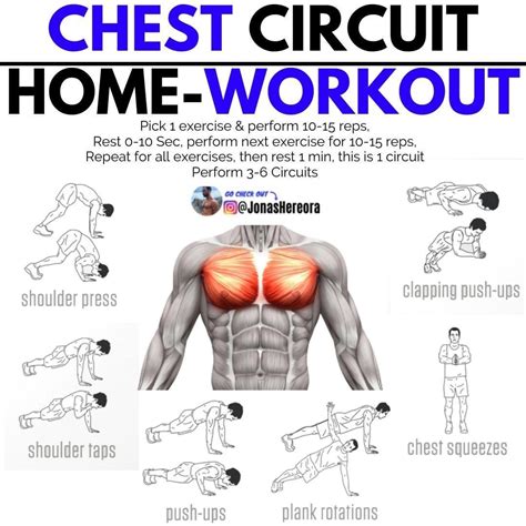 Home Chest Workout | The Best Chest Exercises To Do At Home | Chest workout for men, Chest ...