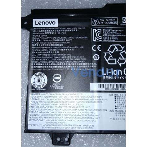 Genuine 56wh Lenovo Yoga Chromebook C630 81JX notebook laptop charger