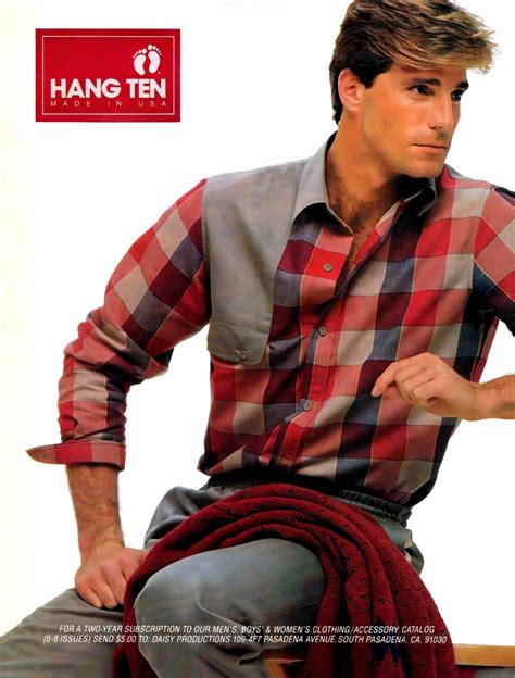 Vintage Hang Ten clothing conquered the world with their SoCal surfer vibe in the 1970s & 80s ...