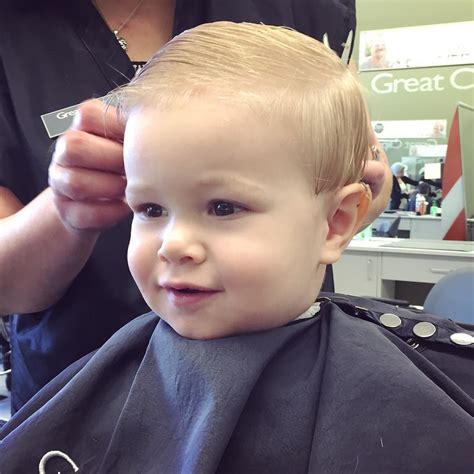 Little boy got his first big haircut this morning. Pretty handsome if you ask this mama. Toddler ...