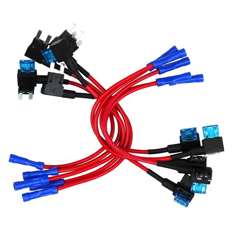 10 Pack 12V Car Add a circuit Fuse TAP Adapter Mini ATM APM Blade Fuse Holder-in Fuses from ...