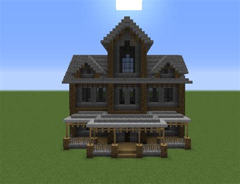 Haunted Mansion - Blueprints for MineCraft Houses, Castles, Towers, and more | GrabCraft