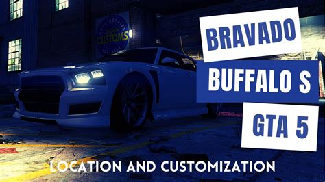 Bravado Buffalo S GTA 5 Customization and Location - YouTube