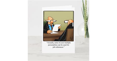 Funny New Job Congratulations Greeting Card | Zazzle