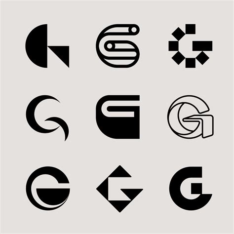 Letter G exploration : r/logodesign