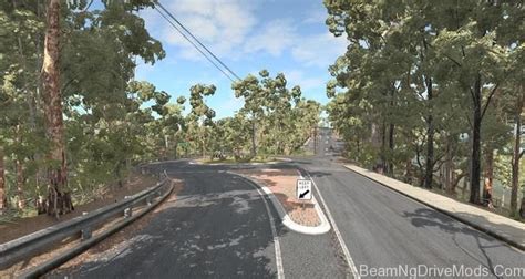 BeamNG – Mount Coot-Tha Map 1.0 – BeamNG Drive Mods Download | Public road, Country roads, Driving