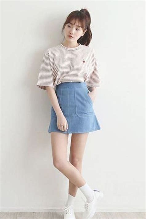 38 Amazing Korean Summer Fashion Korean Cute Outfits, Korean Spring Outfits, Dressy Spring ...