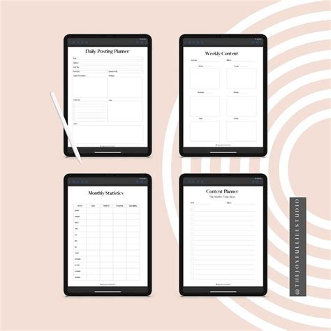 Social Media Planner Template Social Media Printable - Etsy