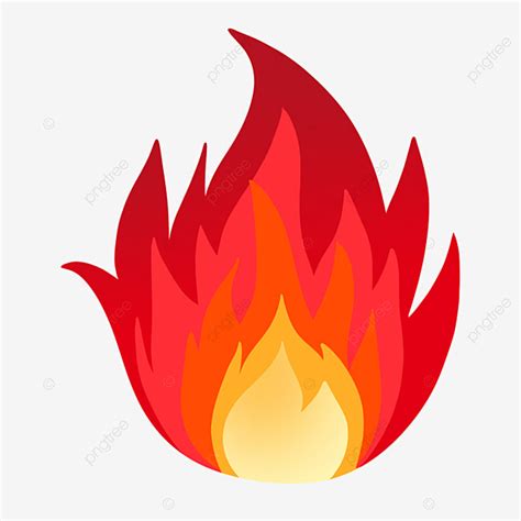 Orange Flames Clipart Hd PNG, Orange Red Flame Flame Clipart, Orange, Red, Flame PNG Image For ...