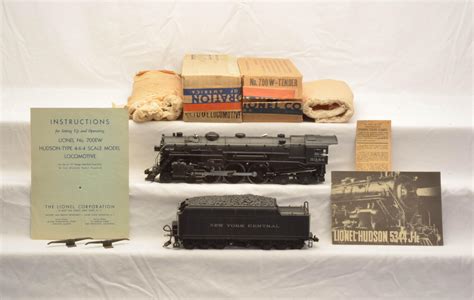 Sold Price: Lionel Prewar O Gauge 700E Scale Hudson 700W Tender MINT OB ...