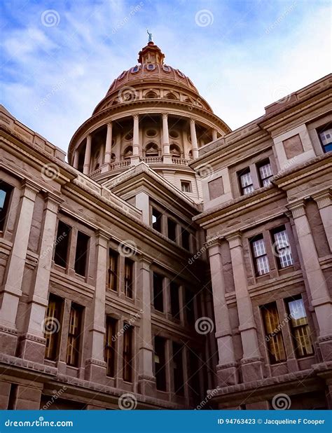 Texas State Capitol Building in Austin Texas Stock Image - Image of ...