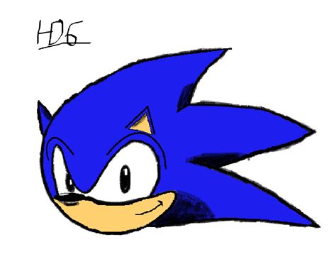 Sonic face drawing with MS-Paint by IamTheChoosenOne on Newgrounds