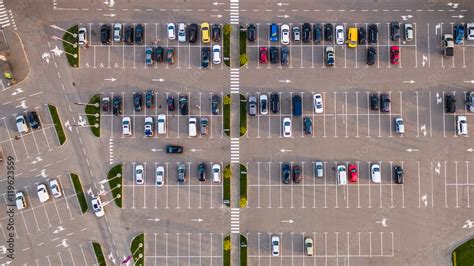 Parking Lot Aerial View