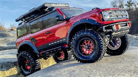 Traxxas TRX-4 2021 Bronco Custom H-Tech Scale Driving Crawling New ...