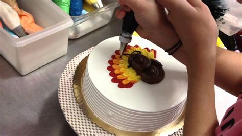 Turkey Cake Decoration - YouTube