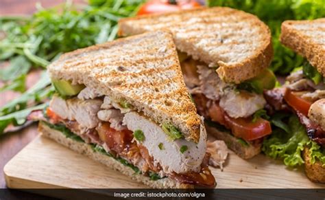 Homemade Chicken Sandwich Recipe - NDTV Food