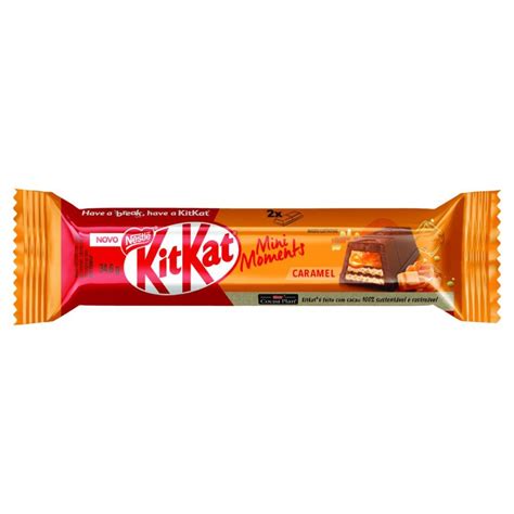 Chocolate Nestlé Kit Kat Mini Moments Caramelo 34,6g - PanVel Farmácias