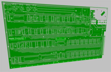 Scans of Apple 1 PCB | Applefritter