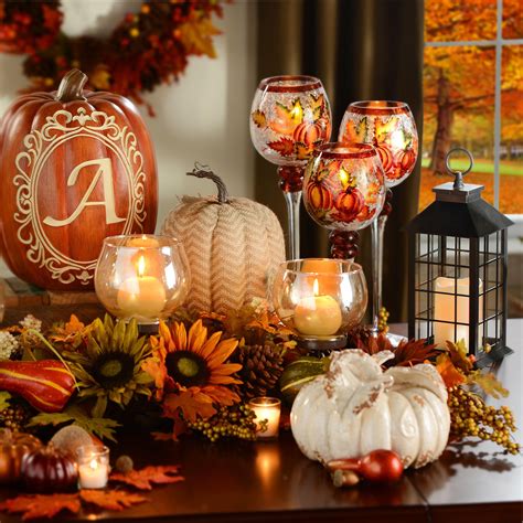 Elegant Fall Decor Ideas With Lights That Will Help You To Reuse Bottle… | Easy diy thanksgiving ...