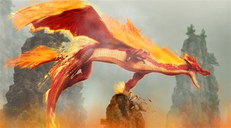 Fire Dragon Animated Wallpaper - DesktopAnimated.com