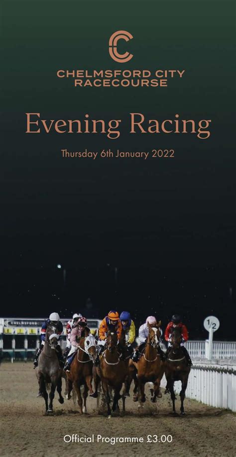 Chelmsford City Racecard - Thursday 6th January by Weatherbys - Issuu