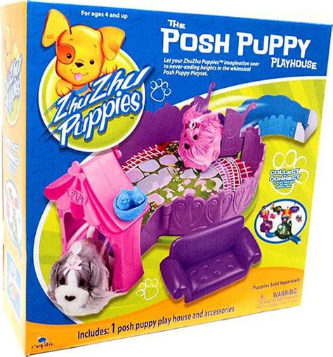 Zhu Zhu Pets Zhu Zhu Puppies Posh Puppy Playhouse Playset Cepia LLC - ToyWiz