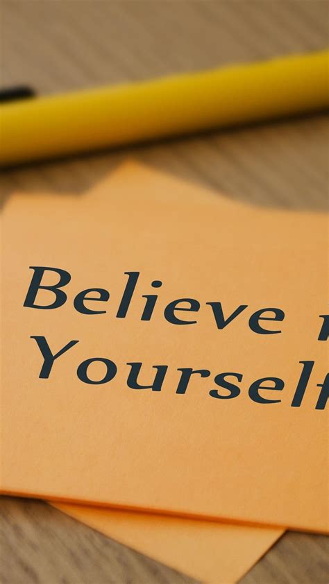 Believe In Yourself Wallpapers - Wallpaper Cave