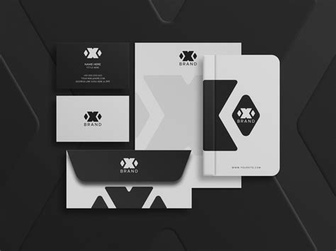 STATIONERY BRANDING LOGO MOCKUP PRESENTATION by Imran Najir on Dribbble