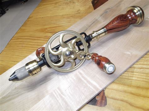 hand drill restoration Lathe Tools, Woodworking Hand Tools, Woodworking Tools, Antique Hand ...