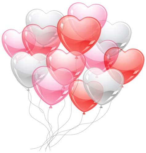 Heart Baloons PNG Picture | Gallery Yopriceville - High-Quality Images and Transparent PNG Free ...