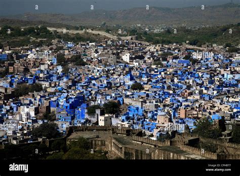 Blue city in Jodhpur Stock Photo - Alamy