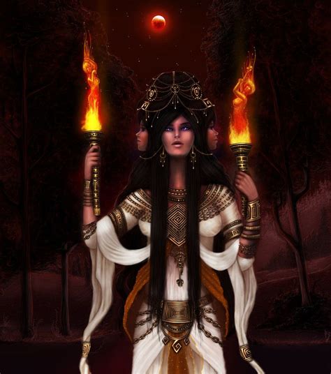 Hellenic Mythology - Hekate, Goddess of Magic by EmanuellaKozas on ...