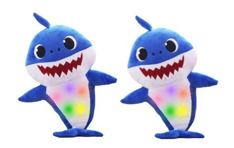 Baby Shark Soft Singing Light Up Plush Toy Blue - 2 Piece | Shop Today. Get it Tomorrow ...