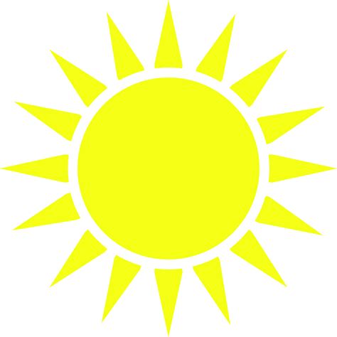 sun clipart illustration 9665618 PNG