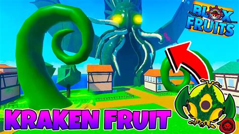 VAZOU! TRANSFORMAÇÃO DA FRUTA DO KRAKEN NO BLOX FRUITS!!! - YouTube