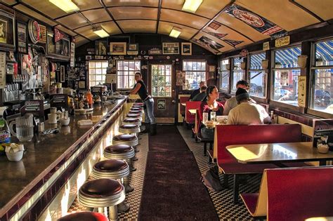 Miss Woo Diner inside | American diner, Best diner, Vintage diner