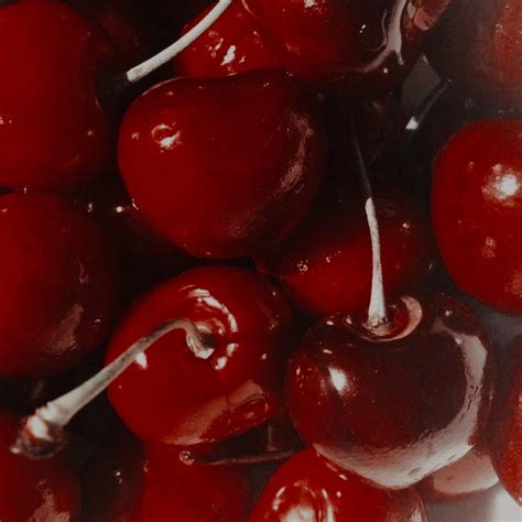 Deep cherry aesthetic | Red aesthetic, Cherry, Food