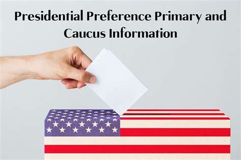 Presidential Preference Primary and Caucus Information | Boulder City: Home of Hoover Dam & Lake ...