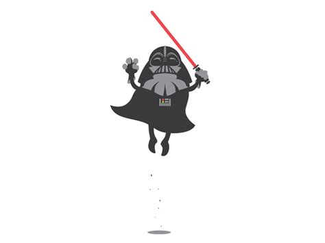 Darth Vader Jump [GIF] by Chris Fernandez - Dribbble