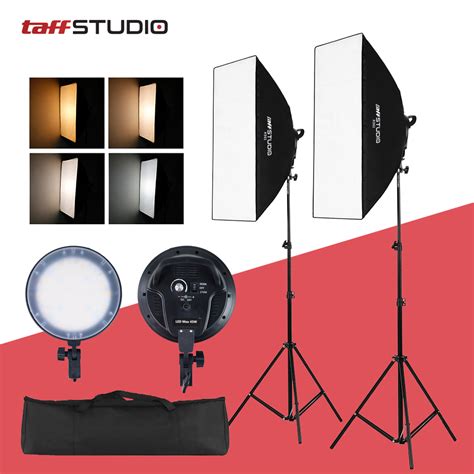 TaffSTUDIO Softbox Reflektor Photography Studio Lighting Kit - KS62 ...