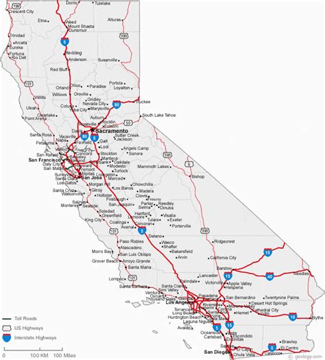 Interstate 5 California Map – secretmuseum