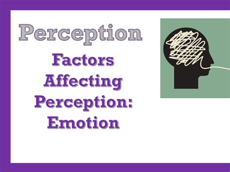 AQA GCSE Psychology: Factors affecting Perception: Emotion. (Lesson 7 of Perception) | Teaching ...