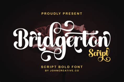 Bridgerton Font by mr.johncreative.co · Creative Fabrica