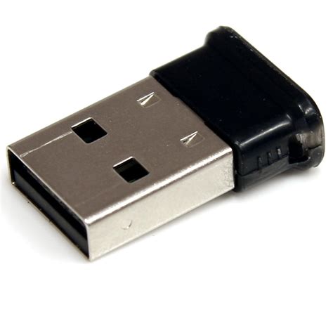 StarTech.com Bluetooth Adapter - Mini USB Adapter - Bluetooth 2.1 - Class 1 EDR - Bluetooth ...