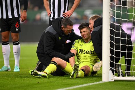 Nick Pope injury: Eddie Howe fears Newcastle goalkeeper could need ...