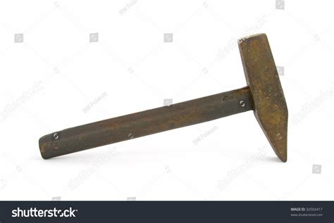 Side View Antique Masonry Hammer Stock Photo 32503417 | Shutterstock