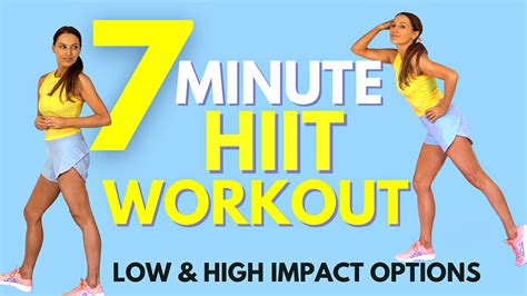 Lucy Wyndham-Read on Twitter: "NEW 7 Minute Workout - HIIT Workout with Low Impact and High ...