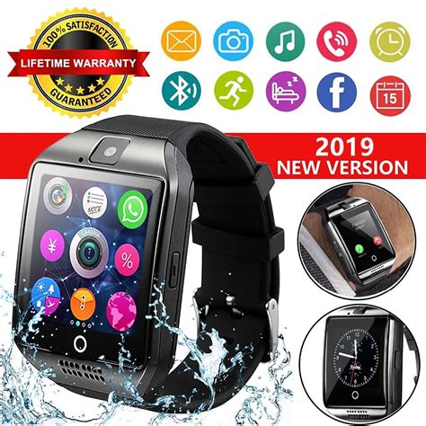 2019 Best Smartwatch Android Touchscreen Watch Cell Phone Smart Wrist Watch Bluetooth Smart ...