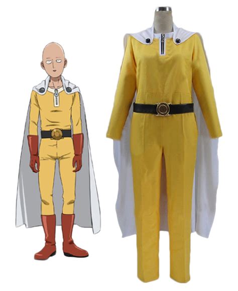 One Punch Man Saitama Cosplay Costume Custom Made-in Anime Costumes from Novelty & Special Use ...