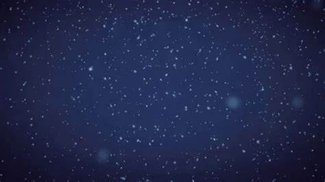 Night Sky Falling Snow Background Loop | Stock Video | Pond5